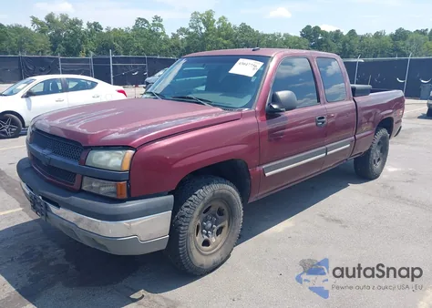 2003 Chevrolet Silverado 1500 Lt из США, поврежденный, VIN 2GCEK19T831152653